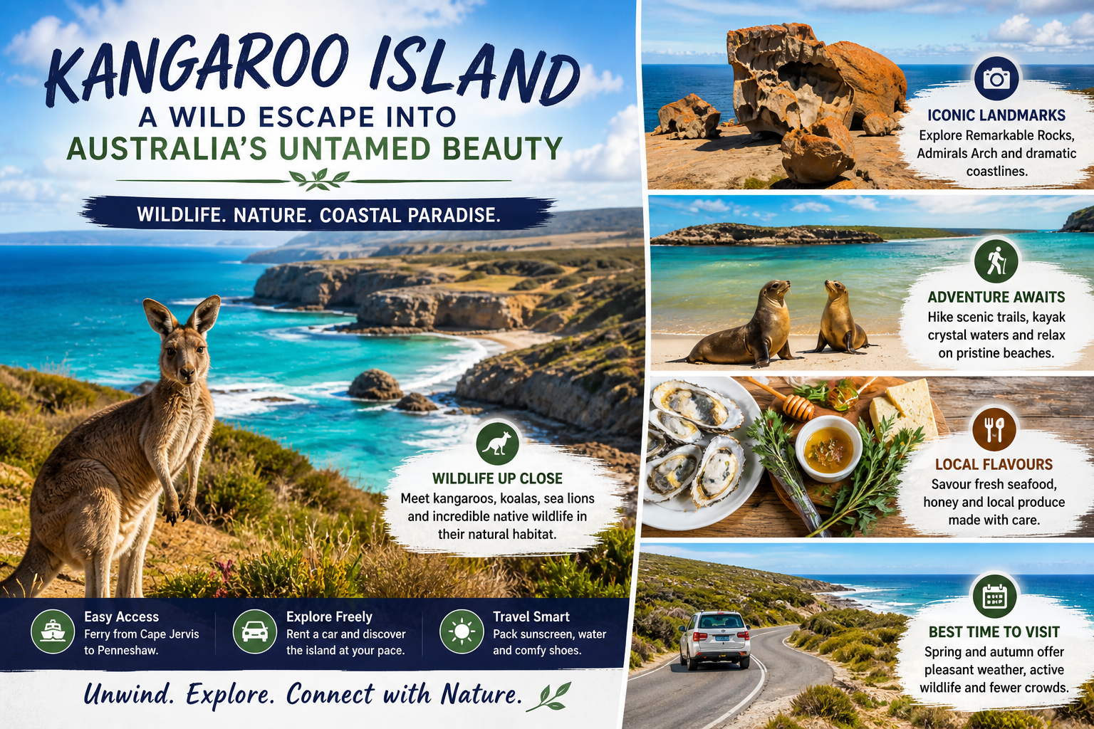 Kangaroo Island A Wild Escape into Australias Untouched Natural Beauty